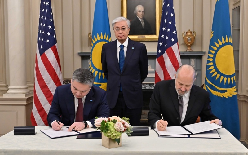 Қазақстан мен АҚШ аса маңызды минералдар саласы бойынша меморандумға қол қойды Қазақстан мен АҚШ аса маңызды минералдар саласы бойынша меморандумға қол қойды