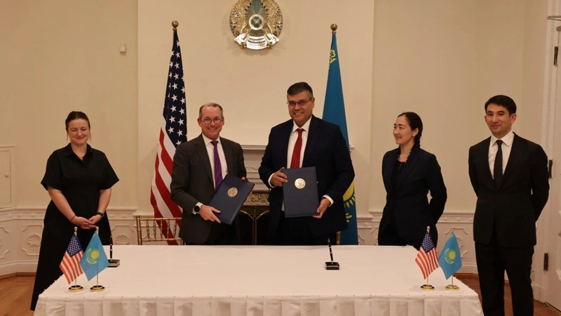 1st agreement between Kazakhstan and U.S. inked ahead of C5+1 Leaders’ Summit