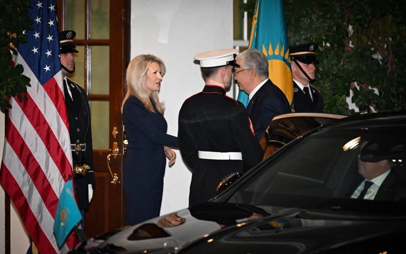 Президент Касым-Жомарт Токаев прибыл в Белый дом