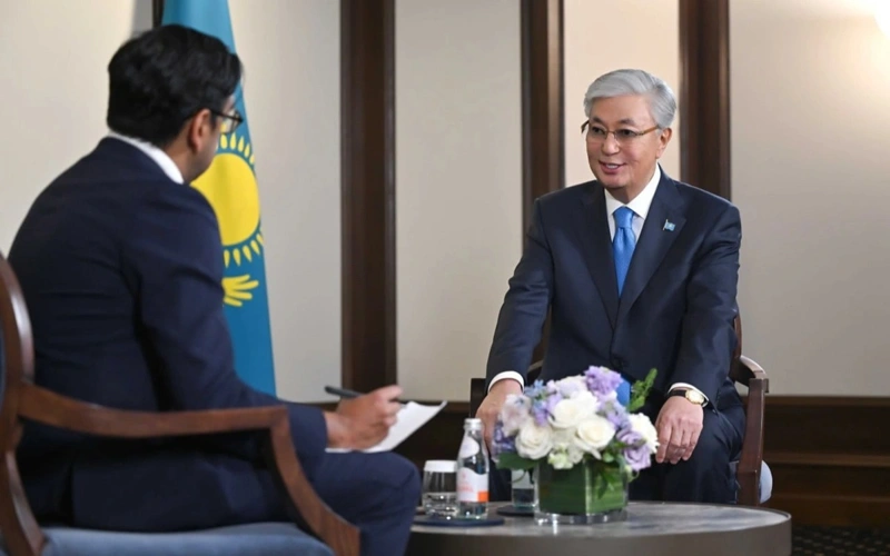 Kassym-Jomart Tokayev gives interviews to The Washington Post and The New York Times