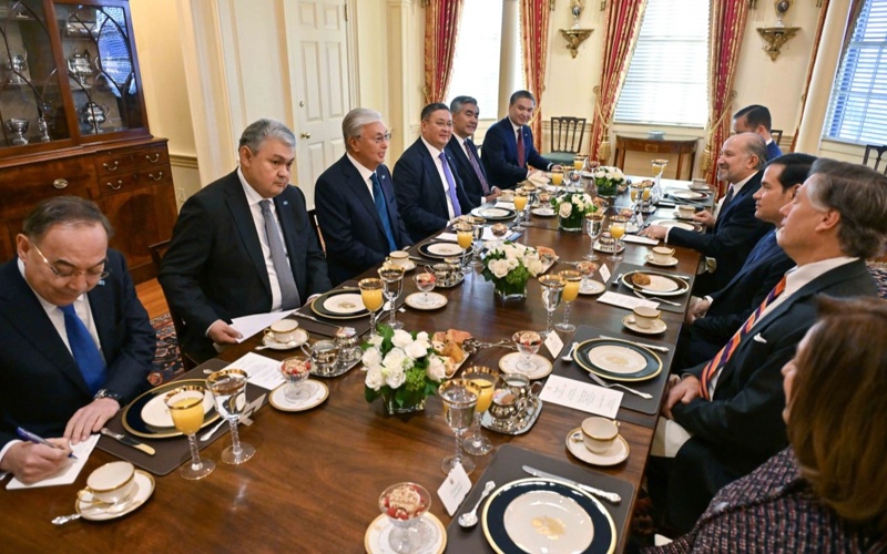 President Tokayev begins Washington visit, meeting with Rubio, Lutnick, and Gor President Tokayev begins Washington visit, meeting with Rubio, Lutnick, and Gor