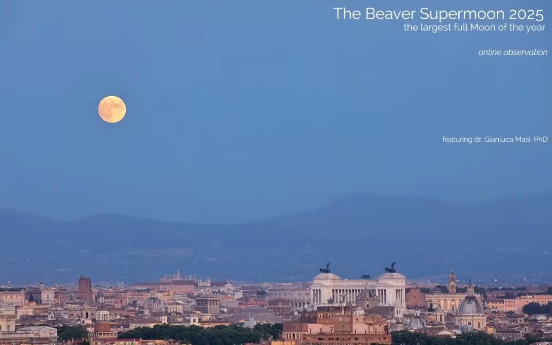 The largest Moon of 2025 illuminated the sky over Kazakhstan