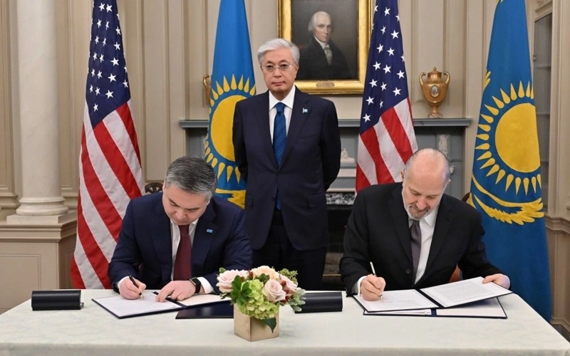 哈萨克斯坦与美国签署关键矿产领域合作备忘录
