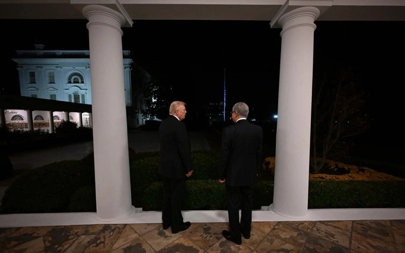 Тоқаев ва Трамп