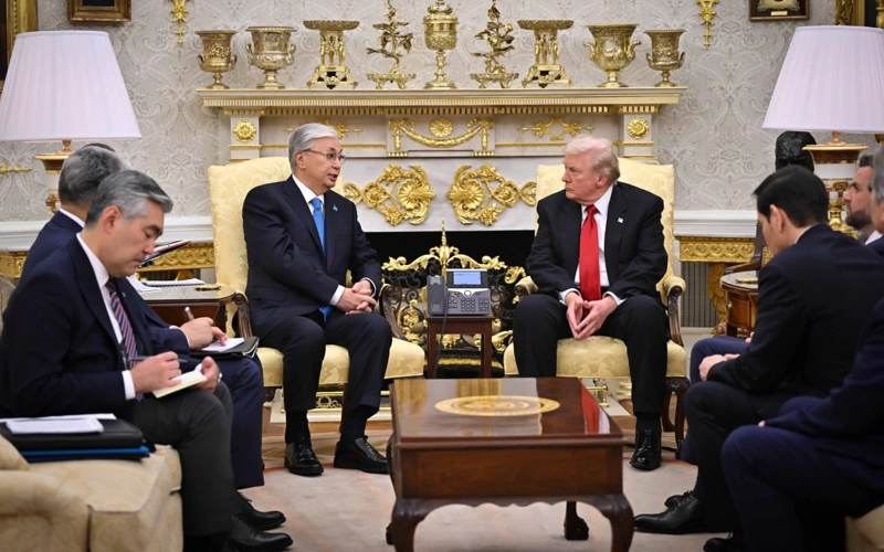 Presidents of Kazakhstan and U.S., and Israeli PM hold phone talks at White House