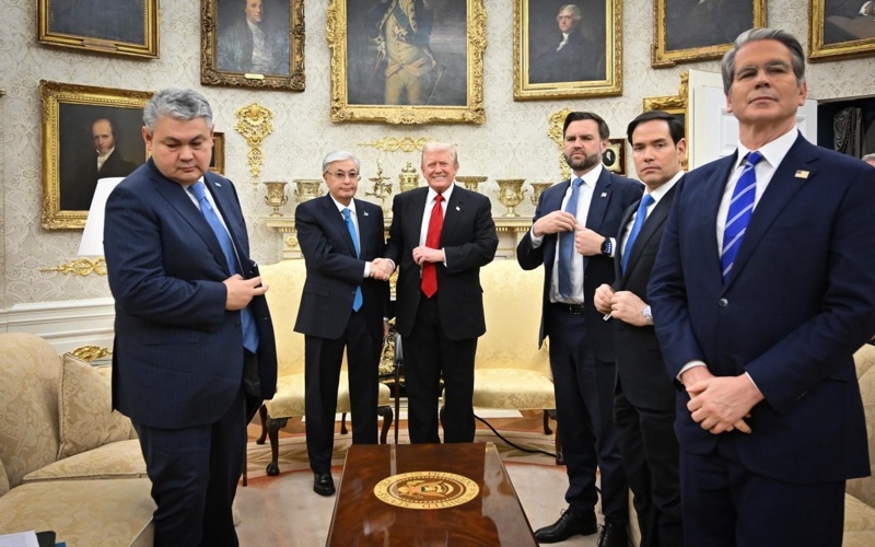 Presidents of Kazakhstan and U.S. hold talks Presidents of Kazakhstan and U.S. hold talks