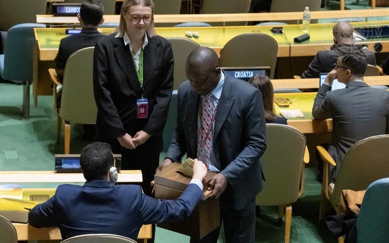 General Assembly meets on use of veto General Assembly, UN, United Nations