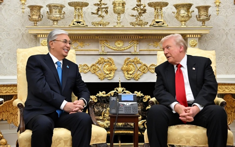 Переговоры глав Казахстана и США Переговоры глав Казахстана и США