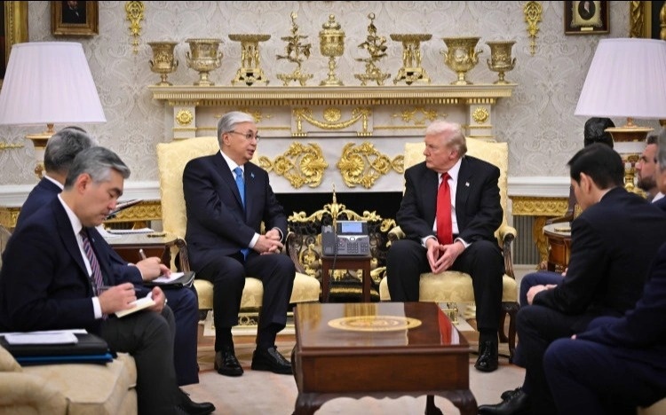 Тоқаев ва Трамп