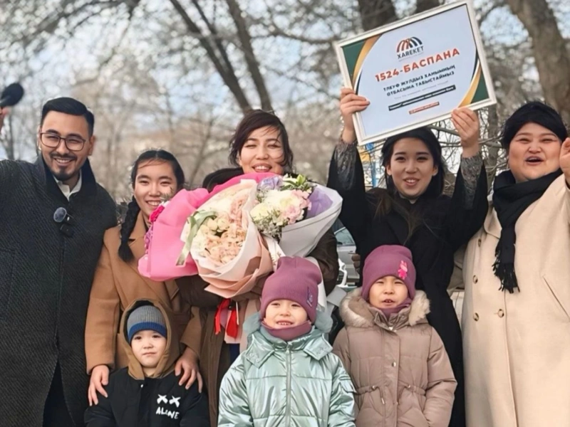 Ақтөбеде анасымен қауышқан бес балалы отбасы баспаналы болды