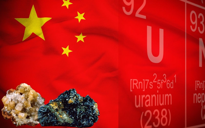 Сhina, thorium, uranium, nuclear fission, mineral resources