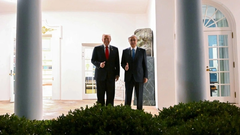 Тоқаев ва Трамп