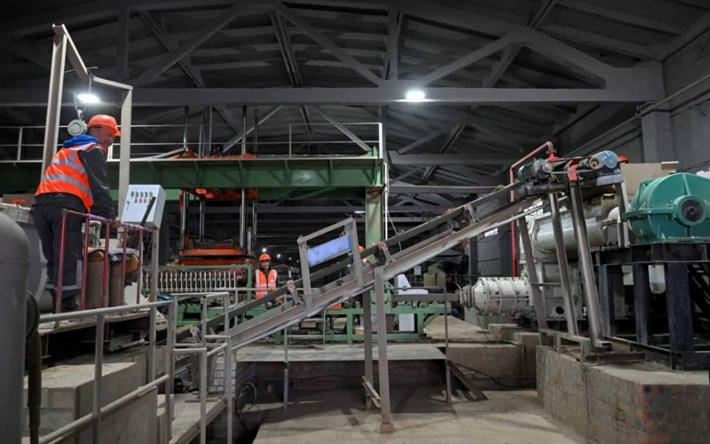 Абай облысының Бородулиха ауданында кірпіш зауыты іске қосылды Абай облысының Бородулиха ауданында кірпіш зауыты іске қосылды