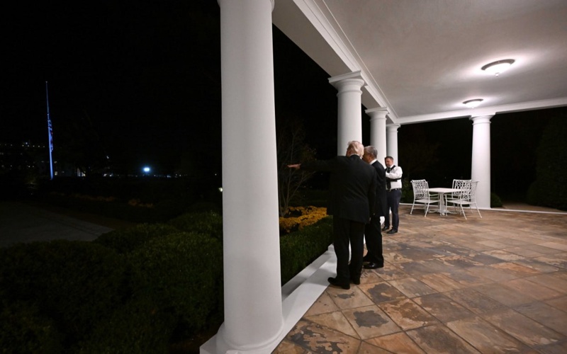 Токаев и Трамп п