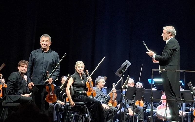 Kazakh violinist Bagdat Abilkhanov receives standing ovation in Italy