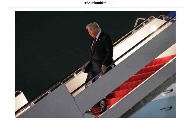  Статья в The Columbian 