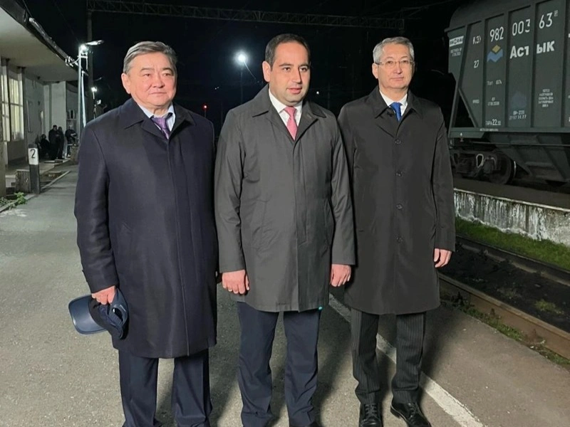 В Армению прибыл первый состав с казахстанской пшеницей