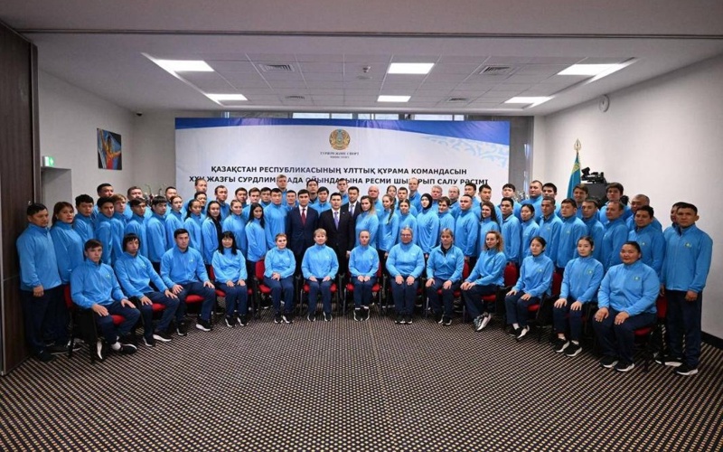 Сборная Казахстана отправилась на Сурдлимпийские игры в Токио