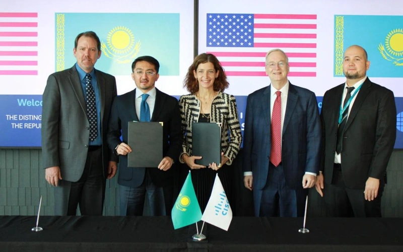 Қазақстан Cisco компаниясымен жаңа технологиялық мүмкіндіктерді бірлесіп жүзеге асырады