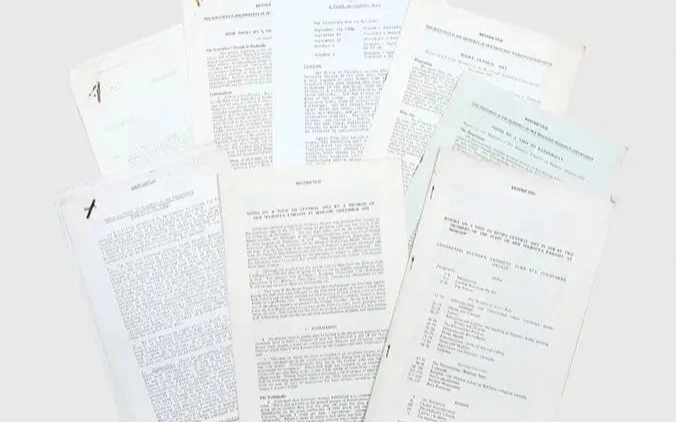 Секретные отчеты о Центральной Азии выставлены на продажу в Лондоне