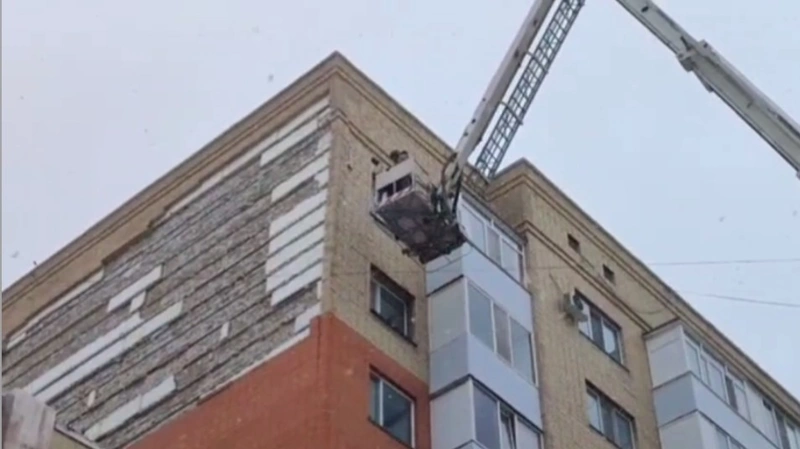 падение облицовки в Астане, облицовка, обрушение облицовки