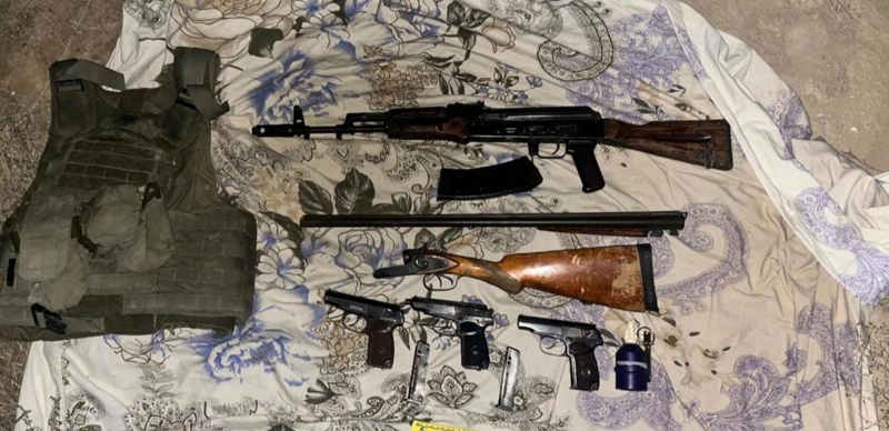 Елде арнайы операция кезінде 40 қару мен 800 оқ-дәрі тәркіленді 