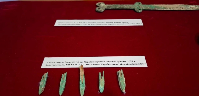 Qaraǵandylyq arheologtar saq jaýyngeriniń bútin saqtalǵan jerleý ornyn tapty