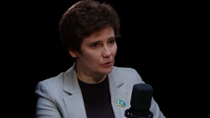 Кадр с подкаста Bizdin Orta