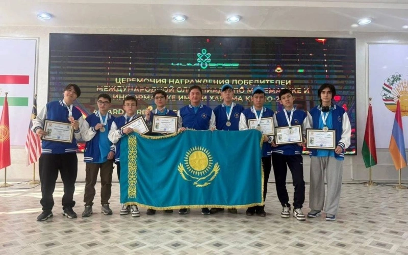 Team Kazakhstan wins all 8 medals at KhIMIO 2025 Olympiad