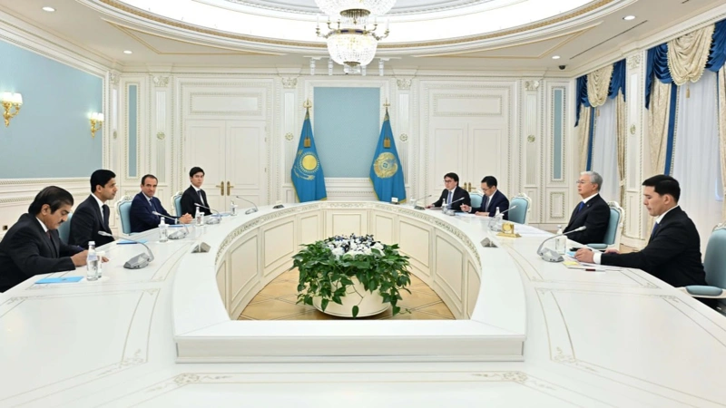 Касым-Жомарт Токаев принял главу Международной федерации падела и председателя Premier Padel