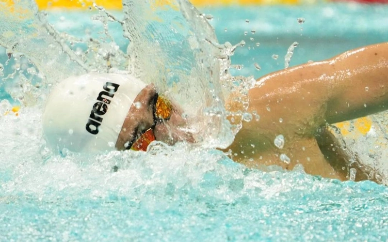 Kazakhstan’s swimmer Aibat Myrzamuratov racks up another medal at Islamic Solidarity Games