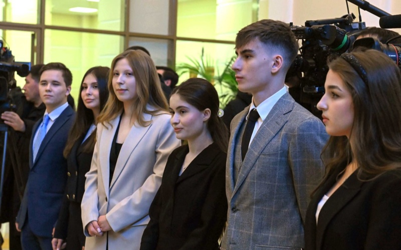 Президент Мәскеу мемлекеттік халықаралық қатынастар институтының студенттерімен әңгімелесті