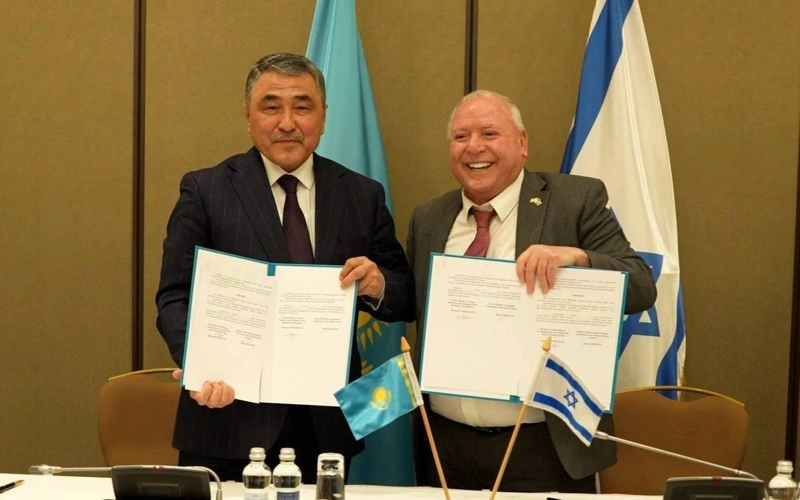 Kazakhstan, Israel sign memo to foster water cooperation 