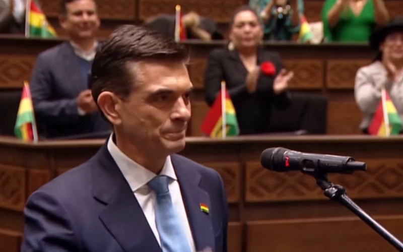 Rodrigo Paz, Bolivia