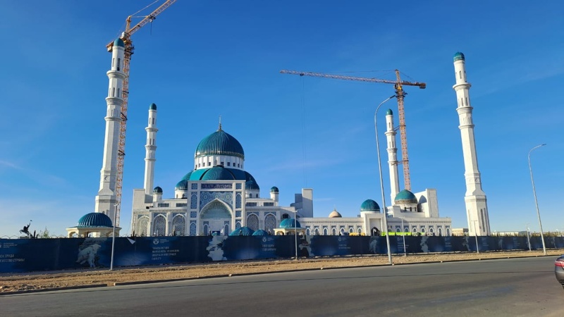 Түркістандағы 5 мың орындық мешіттің құрылысы қашан аяқталады