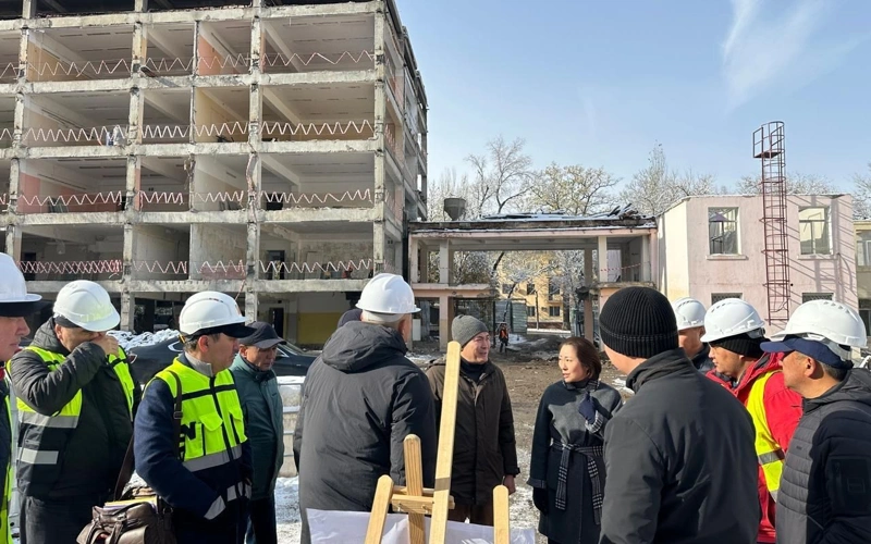 Как идет строительство и реконструкция соцобъектов Алматы