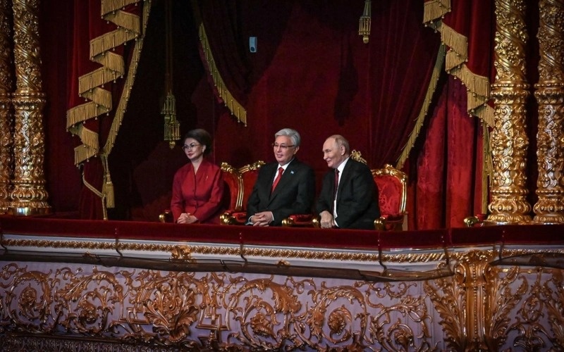 Tokayev and Putin attend Kazakhstani artists’ gala concert in Moscow 