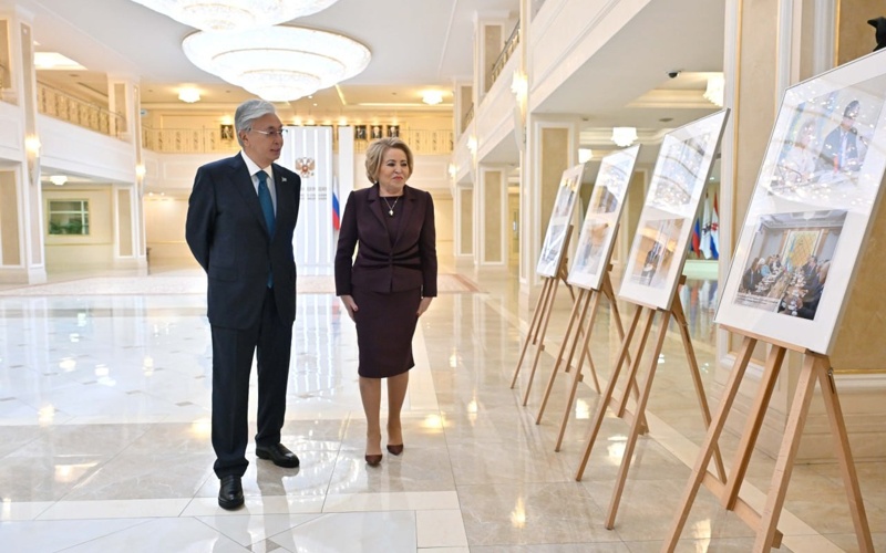 Мемлекет басшысы Ресей Федералды Жиналысы Федерация кеңесінің төрағасымен кездесті Мемлекет басшысы Ресей Федералды Жиналысы Федерация кеңесінің төрағасымен кездесті