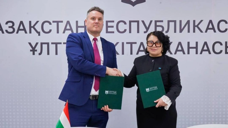 Қазақстан Республикасының Ұлттық кітапханасы мен Мажарстан Республикасының Бас консулдығы өзара ынтымақтастық туралы меморандумға қол қойды