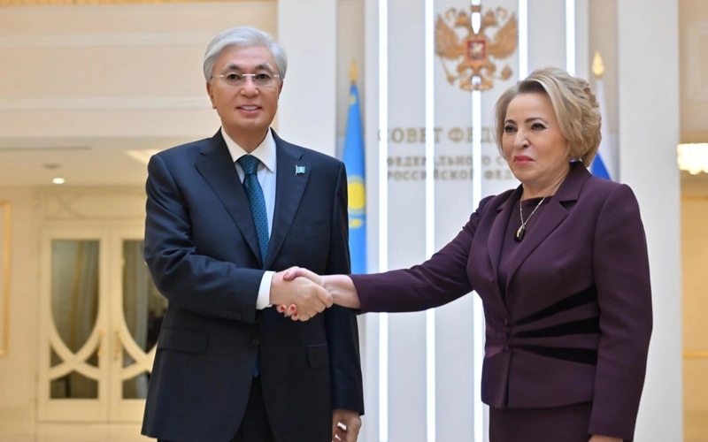 Мемлекет басшысы Ресей Федералды Жиналысы Федерация кеңесінің төрағасымен кездесті