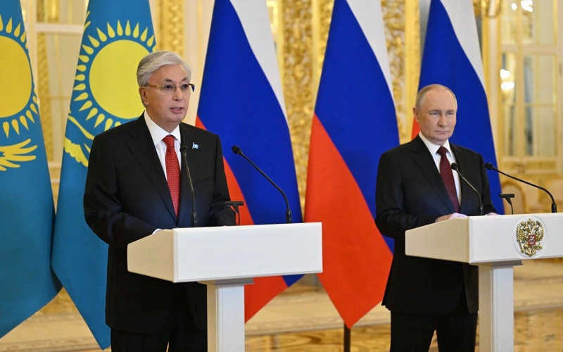 Токаев - Путин