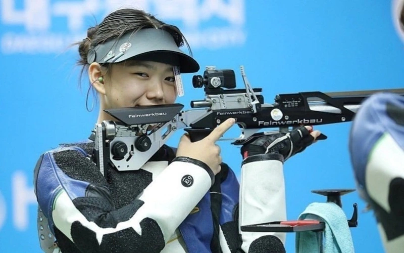 Kazakhstan women’s rifle team grabs bronze at World Championships