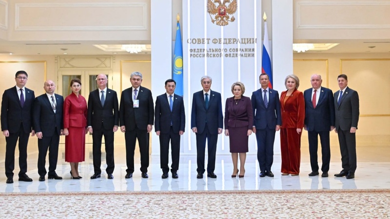 Глава государства провел встречу с&nbsp;Председателем Совета Федерации РФ