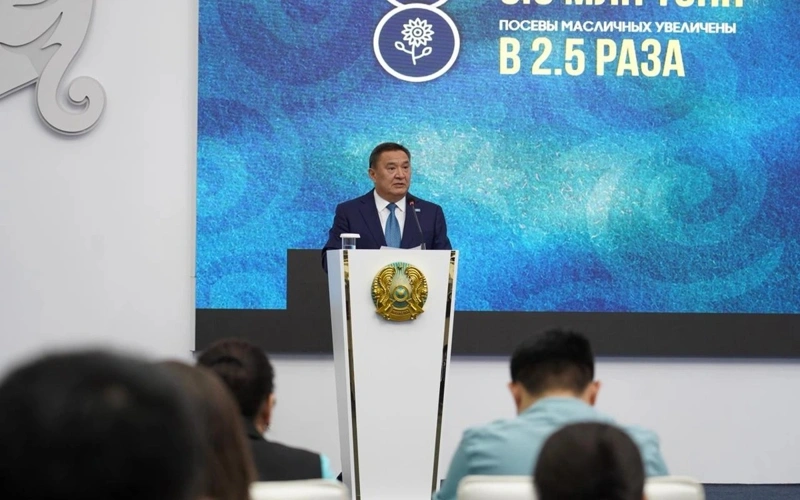 Akmola region harvests over 7.6 mln tons of grain