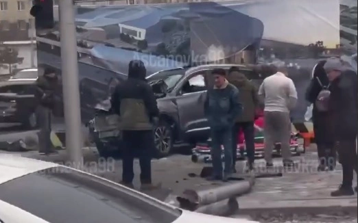 В Астане водитель не справился с управлением и погиб на месте