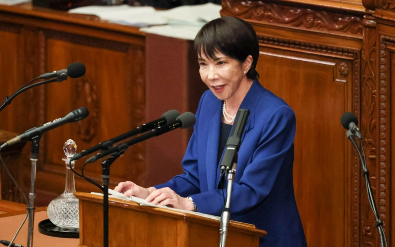Japan’s new Prime Minister Sanae Takaichi 