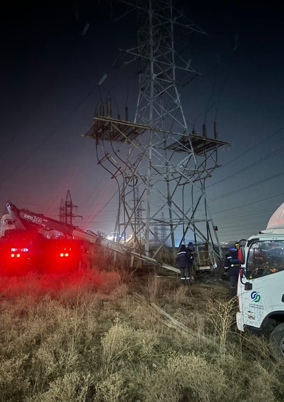 Свет отключили в одном из районов Алматы из-за аварии на ТЭЦ-2