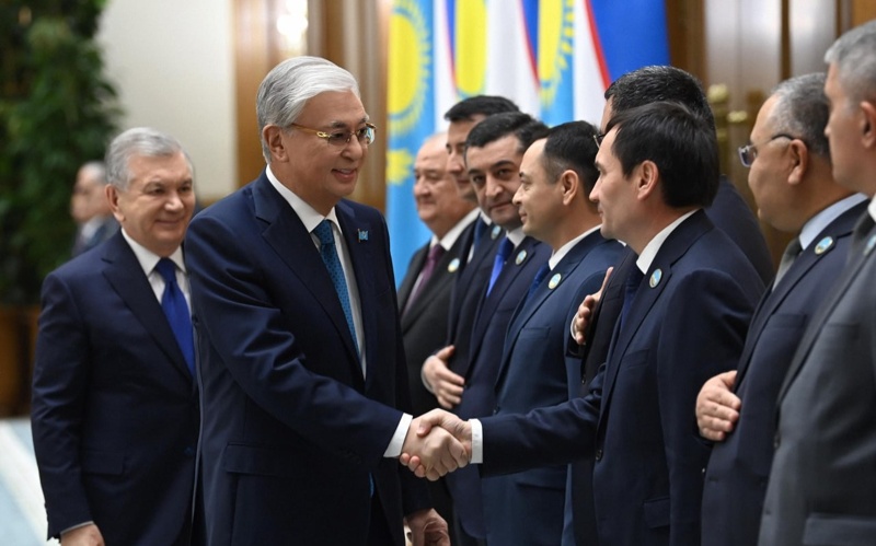 Как прошла официальная церемония приветствия Президента РК вТашкенте Как прошла официальная церемония приветствия Президента РК вТашкенте