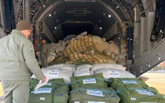 Kazakhstan sends humanitarian aid, medical personnel to Afghanistan