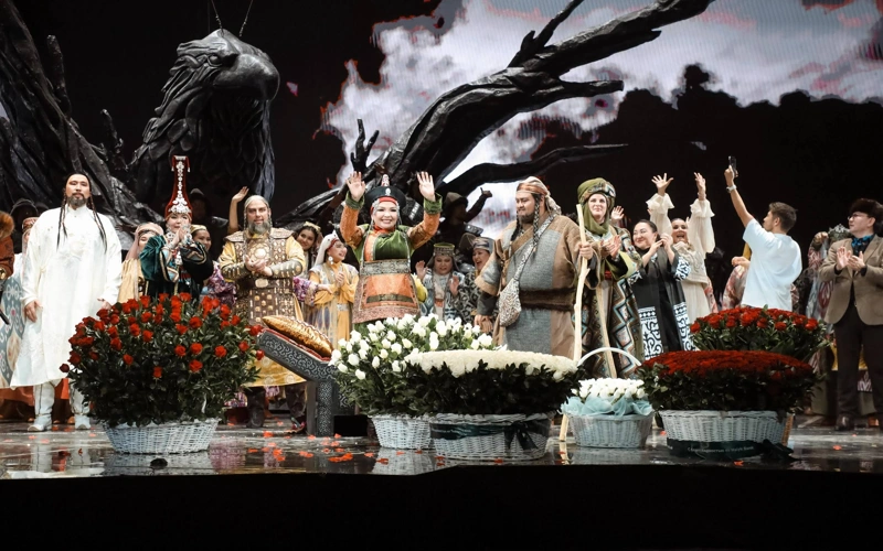 Премьера оперы «Хан Сұлтан. Алтын Орда» в Ташкенте